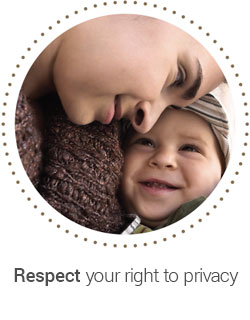 Respect your right to privacy